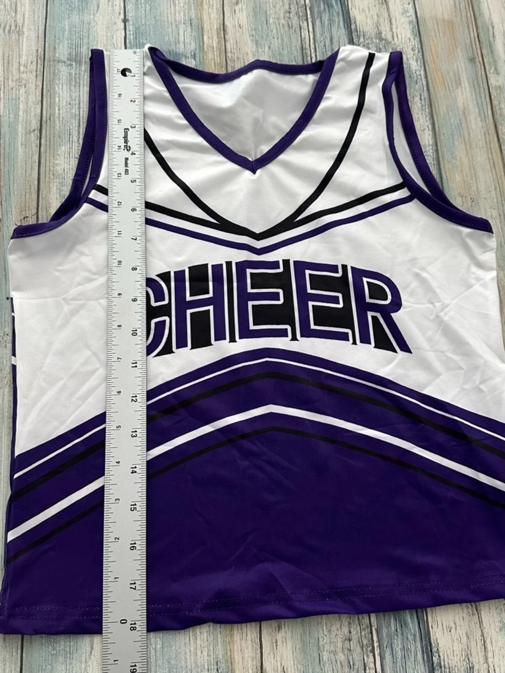 Adarl Cheerleader Costume Girls 11-12Y Halloween Cheerleading Outfit 5Pcs NEW